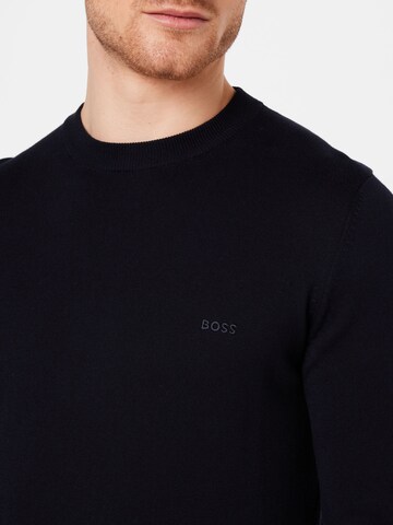 BOSS Pullover 'Pacas' in Blau