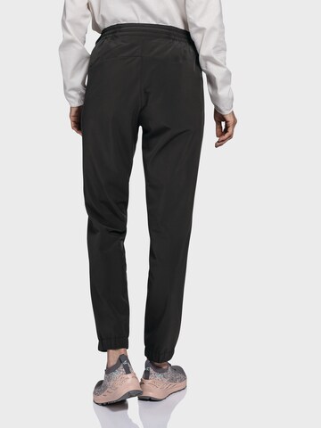 Schöffel Tapered Outdoor trousers ' Vienna L ' in Black