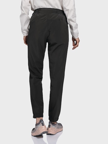 Schöffel - Tapered Pantalón de montaña ' Pants Vienna L ' en negro