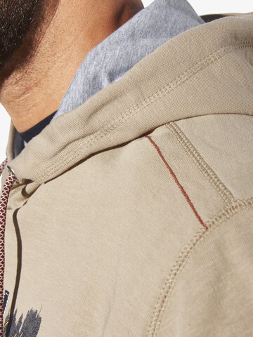 Jan Vanderstorm Sweatshirt 'Oskarvik' in Beige