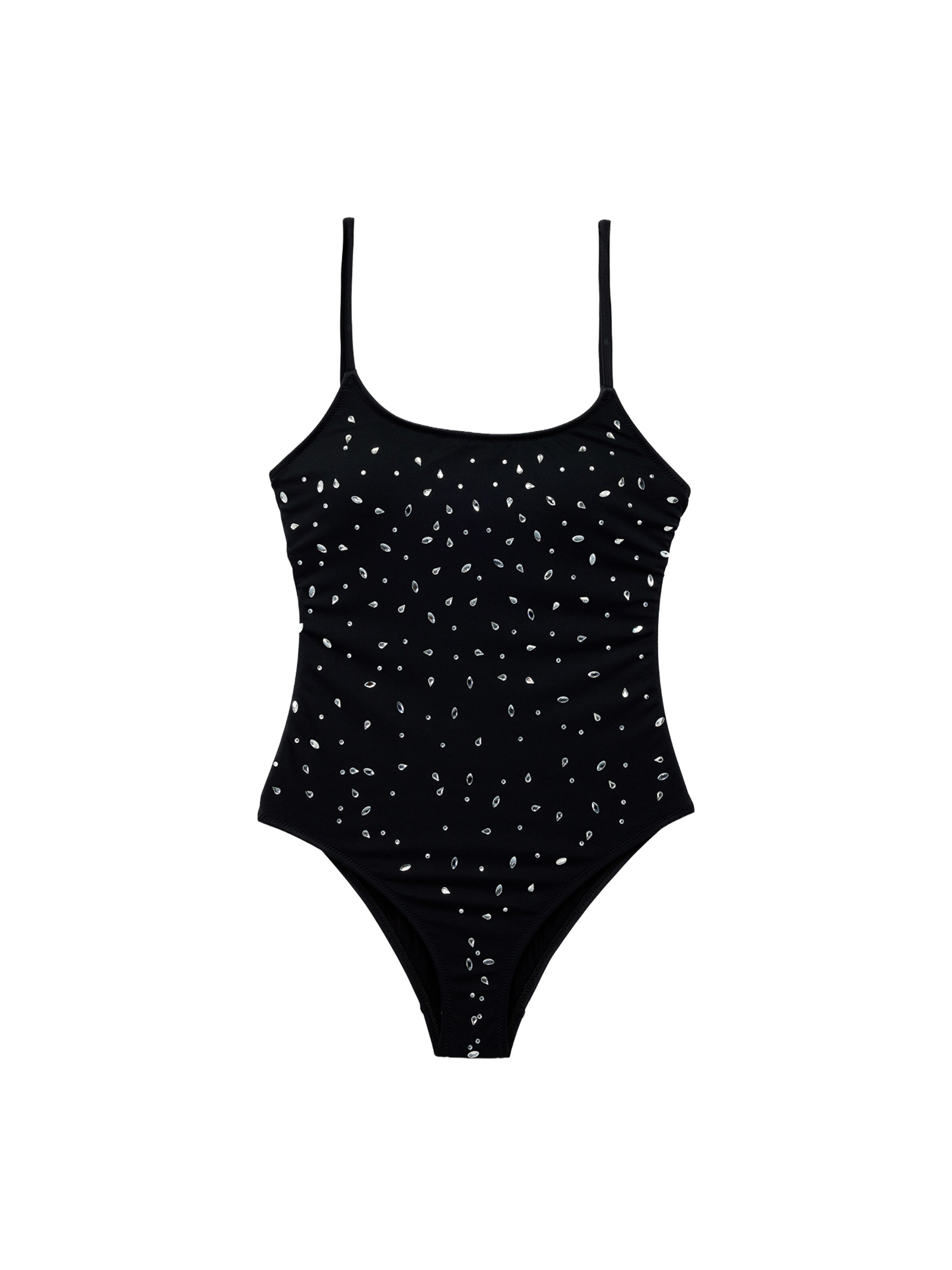 Koton Swimsuit in XXS in Black / Transparent, Item view