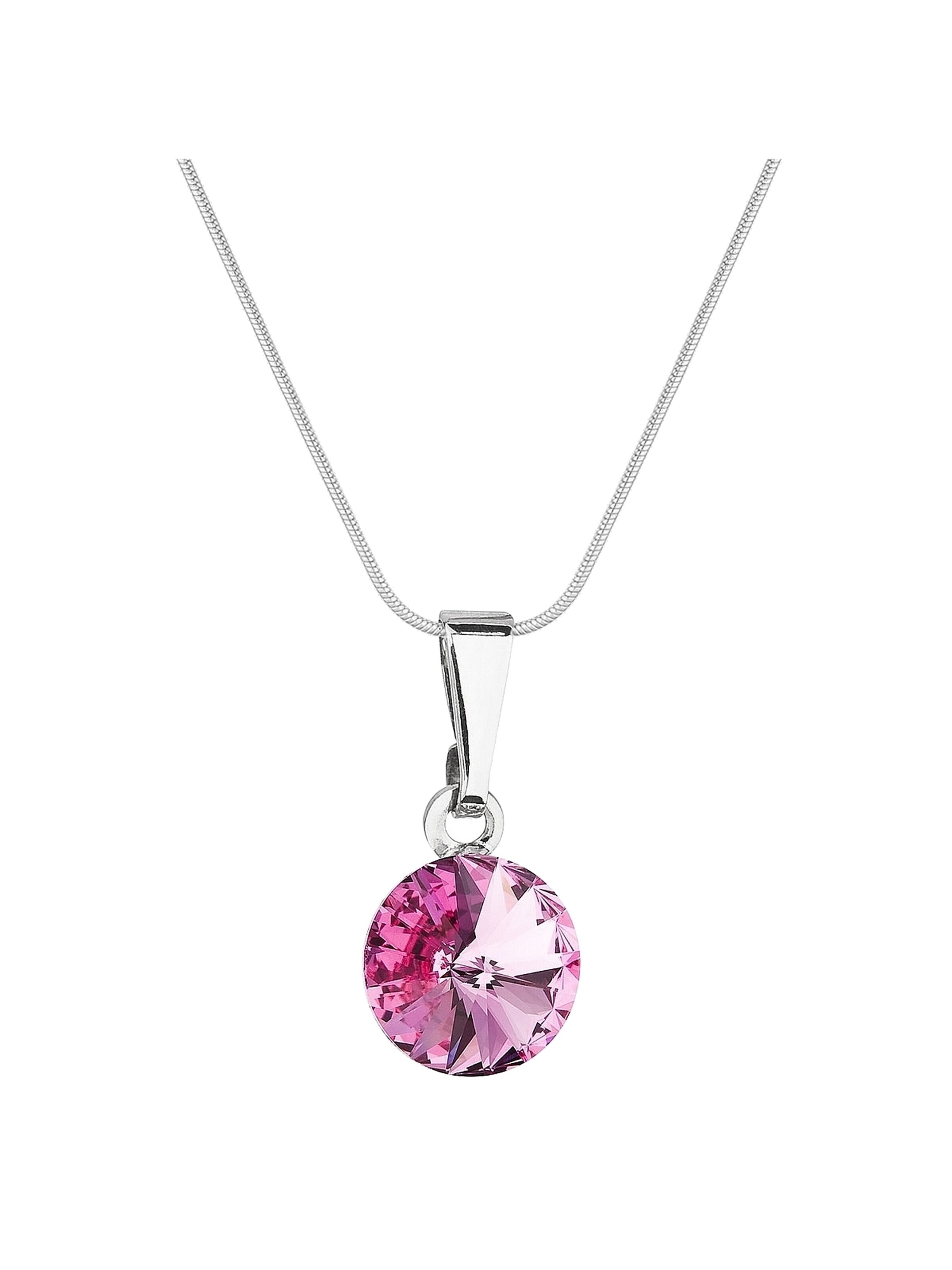 EXCLUSIVE EDITION Řetízek 'Rivoli adorned with Swarovski crystals' – pink