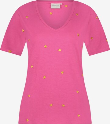 T-shirt Fabienne Chapot en rose : devant