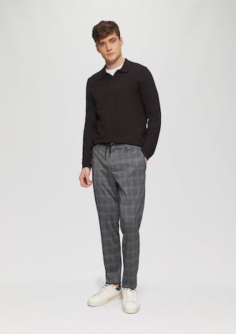 s.Oliver BLACK LABEL Tapered Hose in Grau