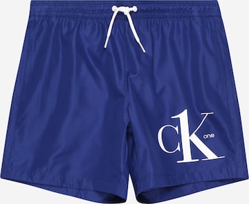 Calvin Klein Swimwear Uimashortsit värissä sininen: edessä