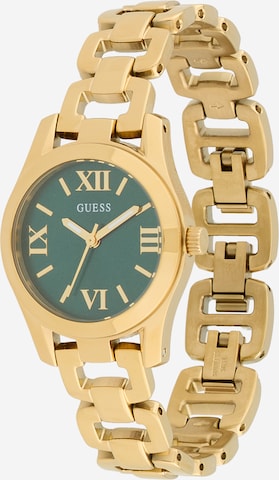 Montre à affichage analogique 'VEDA' GUESS en or : devant