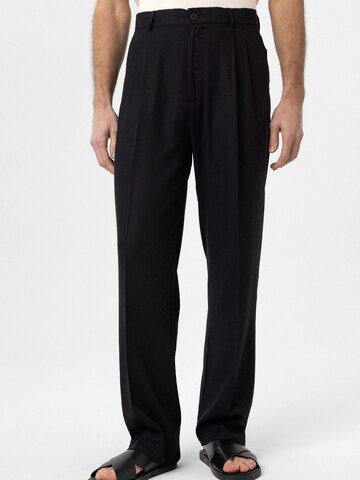regular Pantaloni 'Stephano' di Antioch in nero: frontale