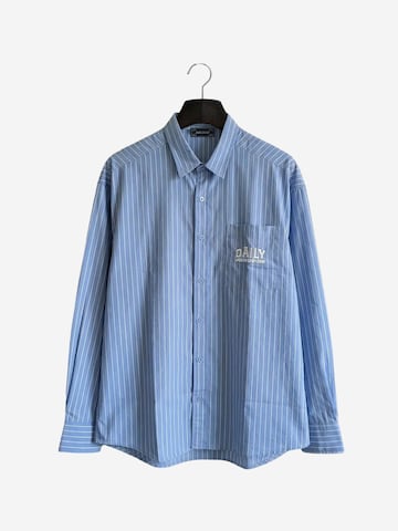 Giesto Regular fit Overhemd in Blauw: voorkant