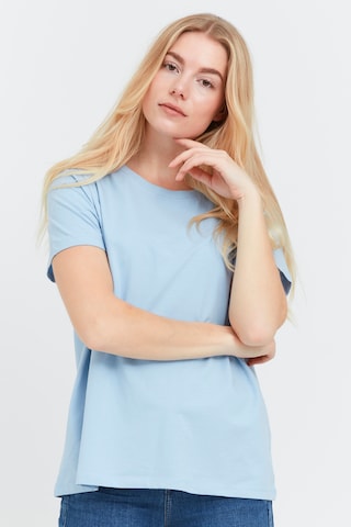 Fransa Shirt in Blauw: voorkant