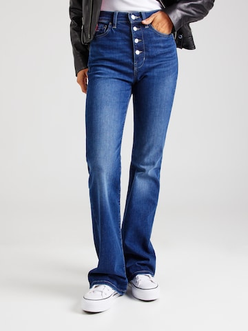 Tommy Jeans Flared Τζιν 'SYLVIA' σε μπλε: μπροστά