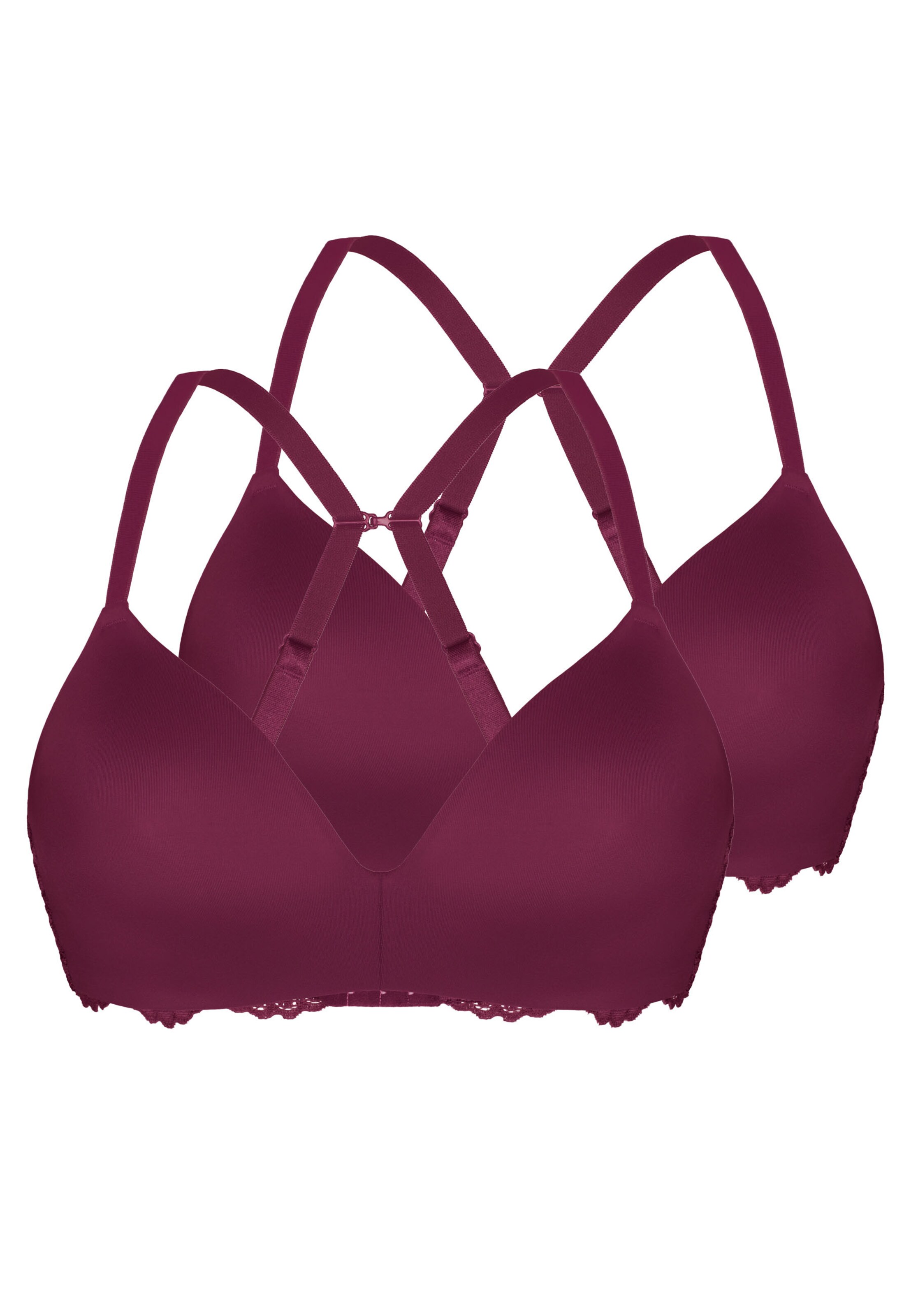 Soutien-gorge sassa en violet : devant