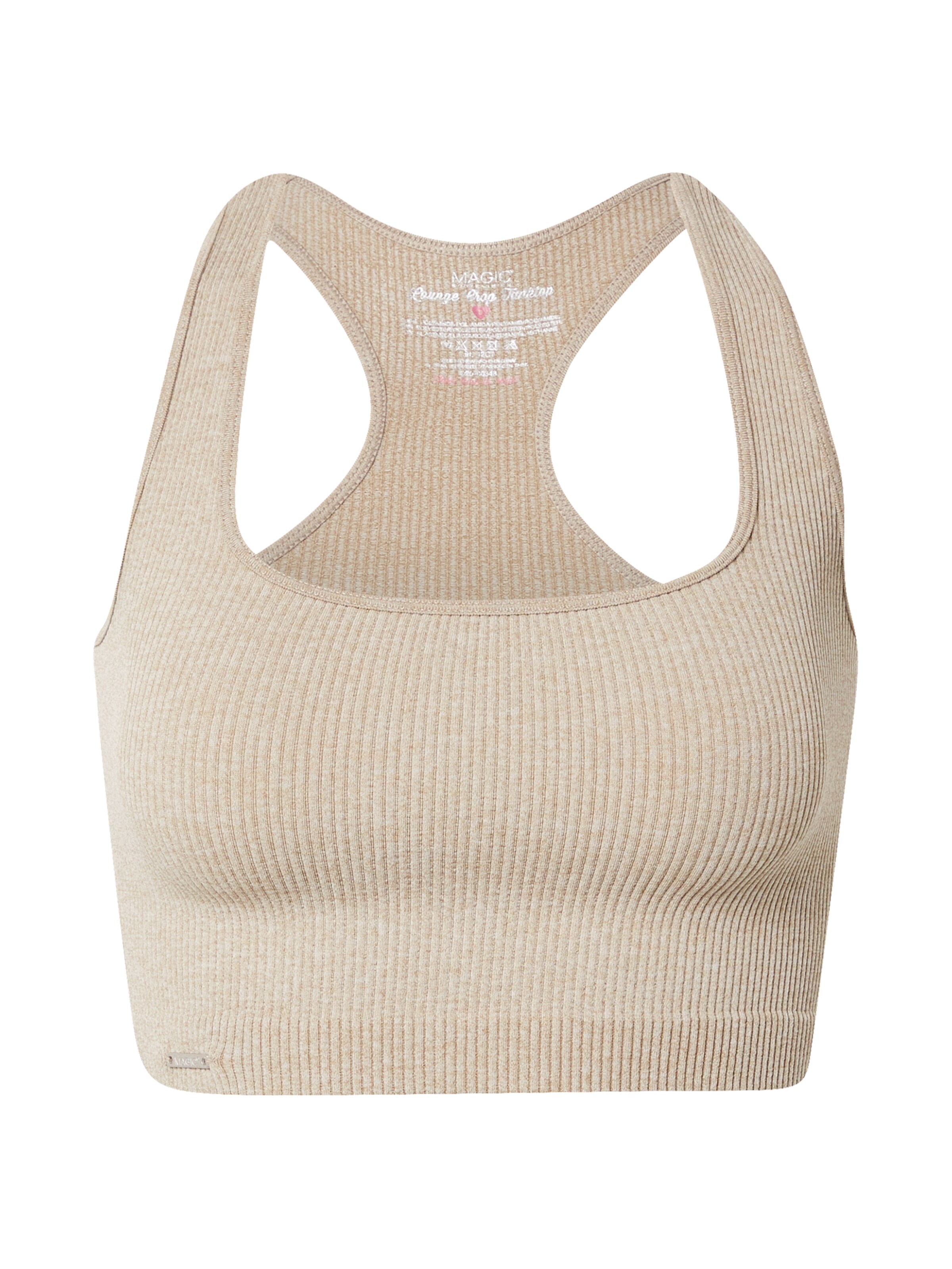MAGIC Bodyfashion Τοπ σε μπεζ: μπροστά