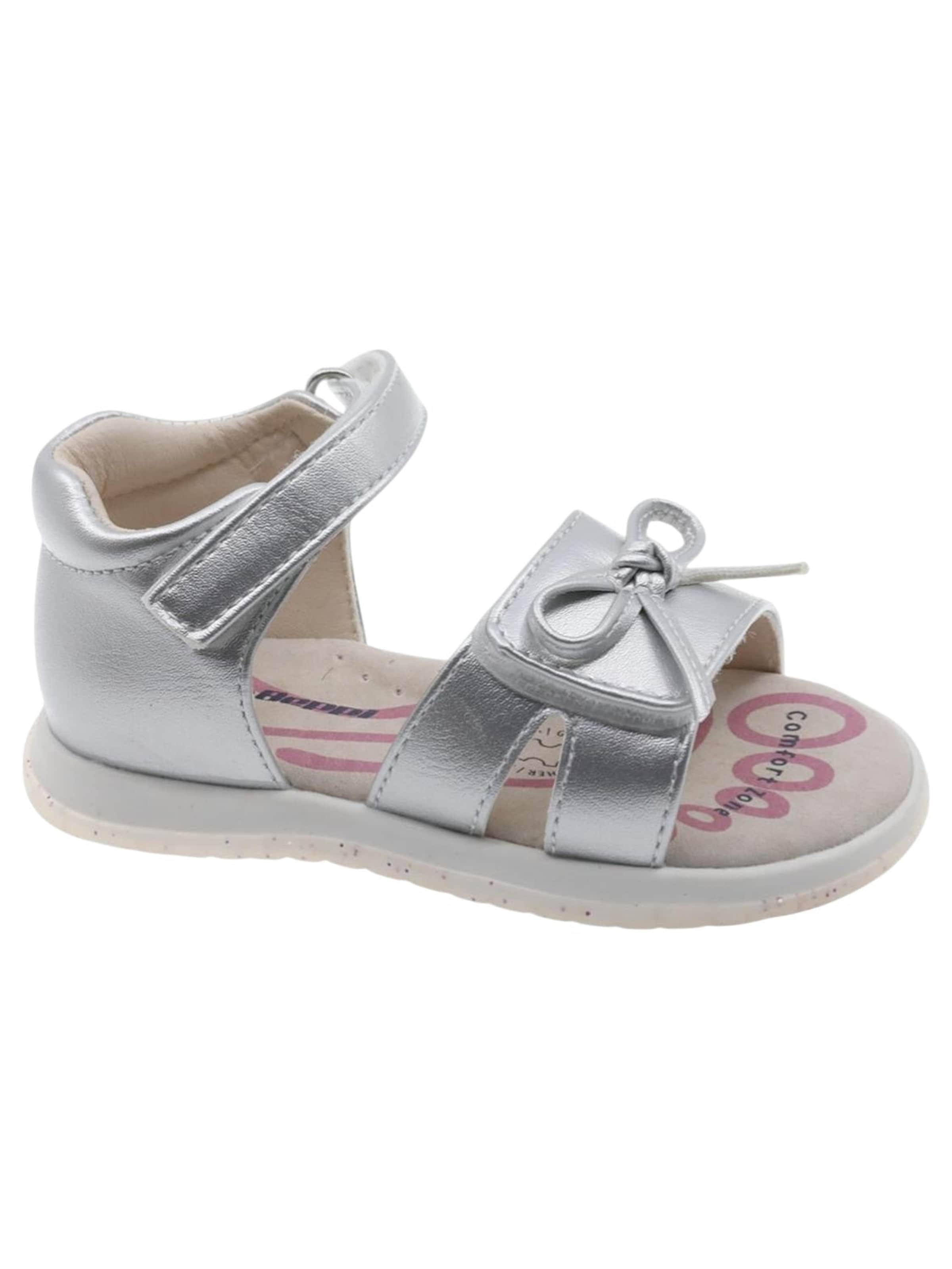 Sandalo 'Casual Sandal' di Beppi in argento: frontale