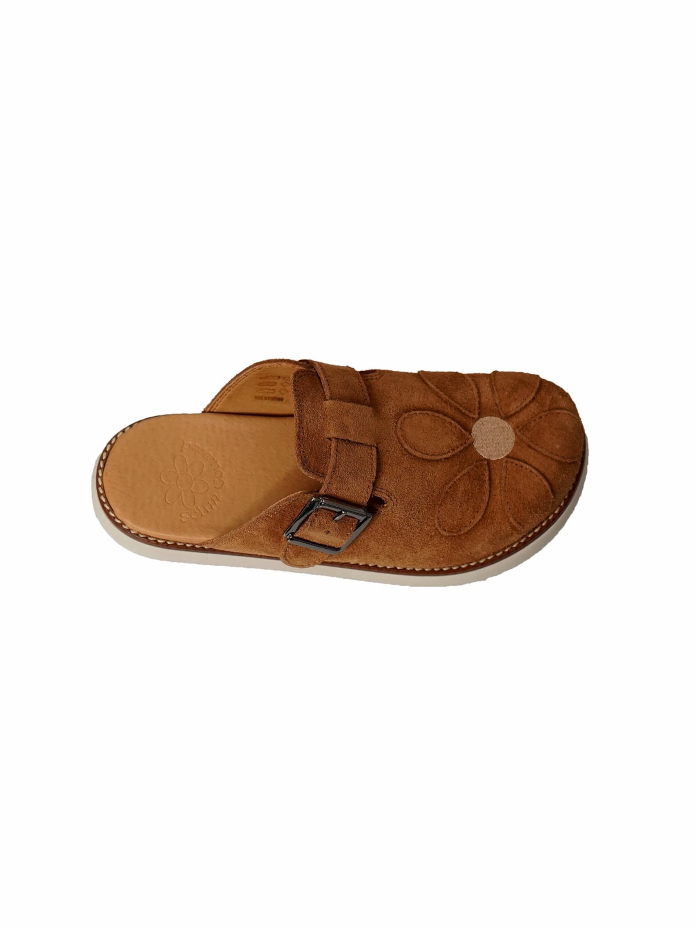 Yoxeone Clogs 'Blossom Shoes' in Brown