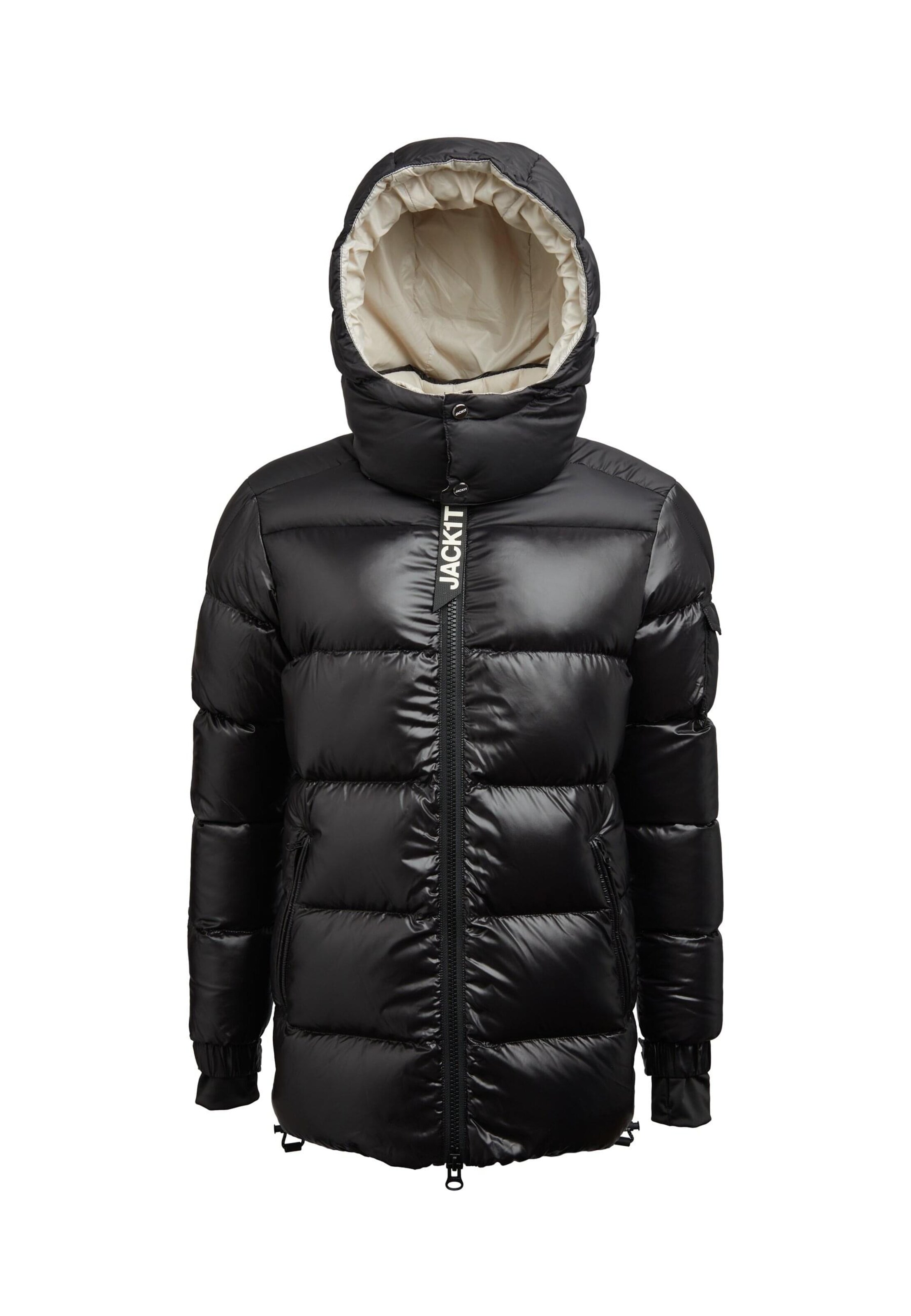JACK1T Jacke in Schwarz: Vorderseite