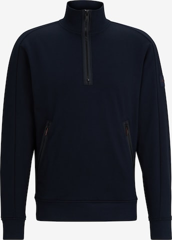 BOSS Sweatershirt 'Zecompany' in Blau: predná strana
