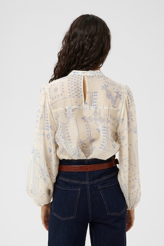 SAINT TROPEZ Blouse 'Sebastiana' in Beige