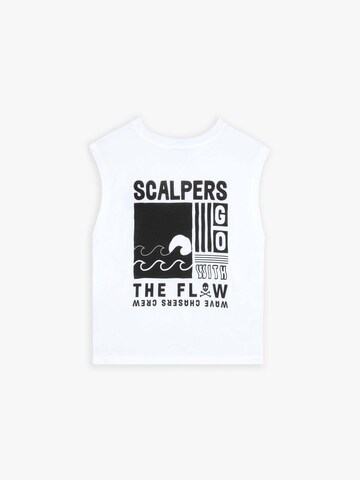 Scalpers Top in Weiß