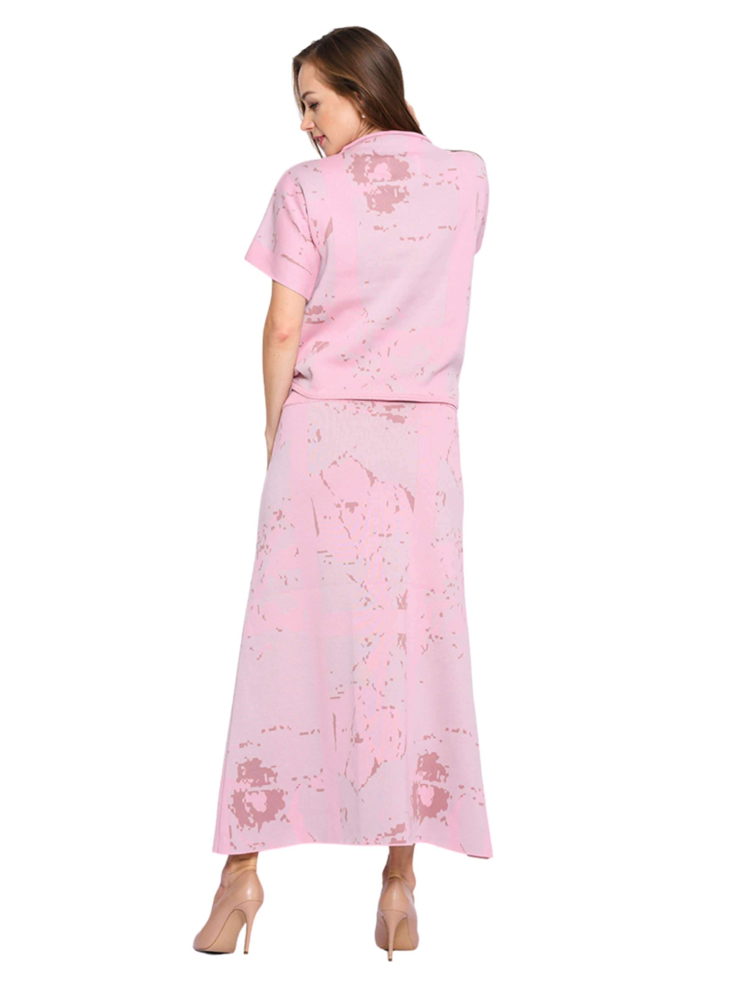 Csillag Zsuzsi Skirt 'Rome' in Pink