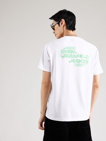 KARL LAGERFELD JEANS Póló - fehér: elől