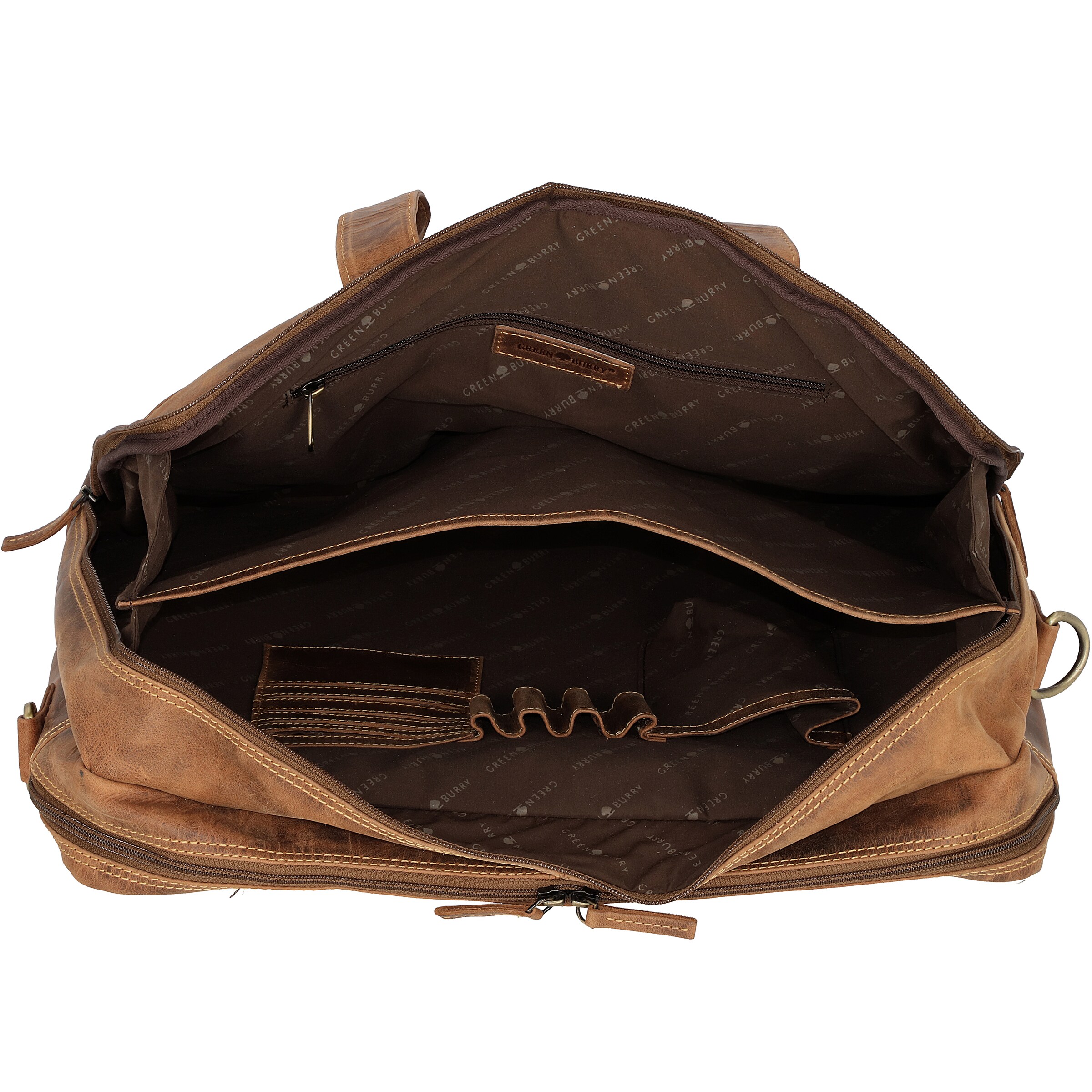 GREENBURRY Document bag in Brown