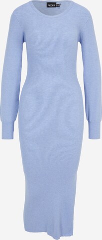 Abito in maglia 'DICTE' di Pieces Petite in blu: frontale