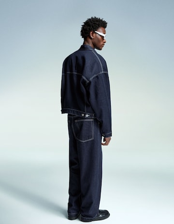 Veste mi-saison Bershka en bleu