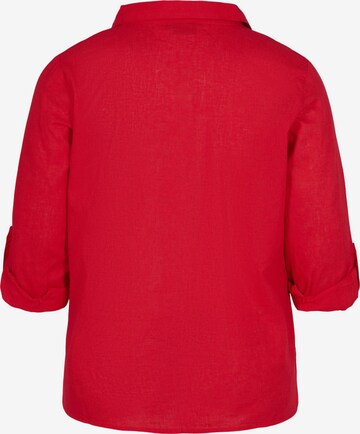 Zizzi - Blusa 'Flex' en rojo