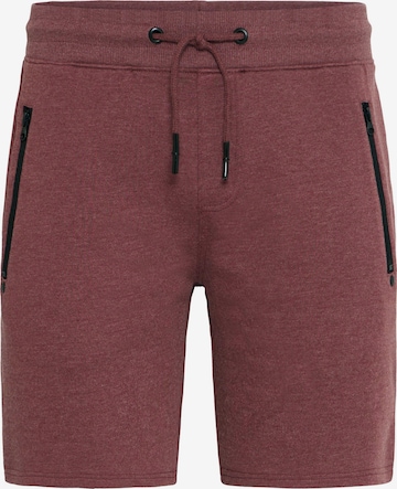 !Solid Broek 'Taras' in Rood: voorkant