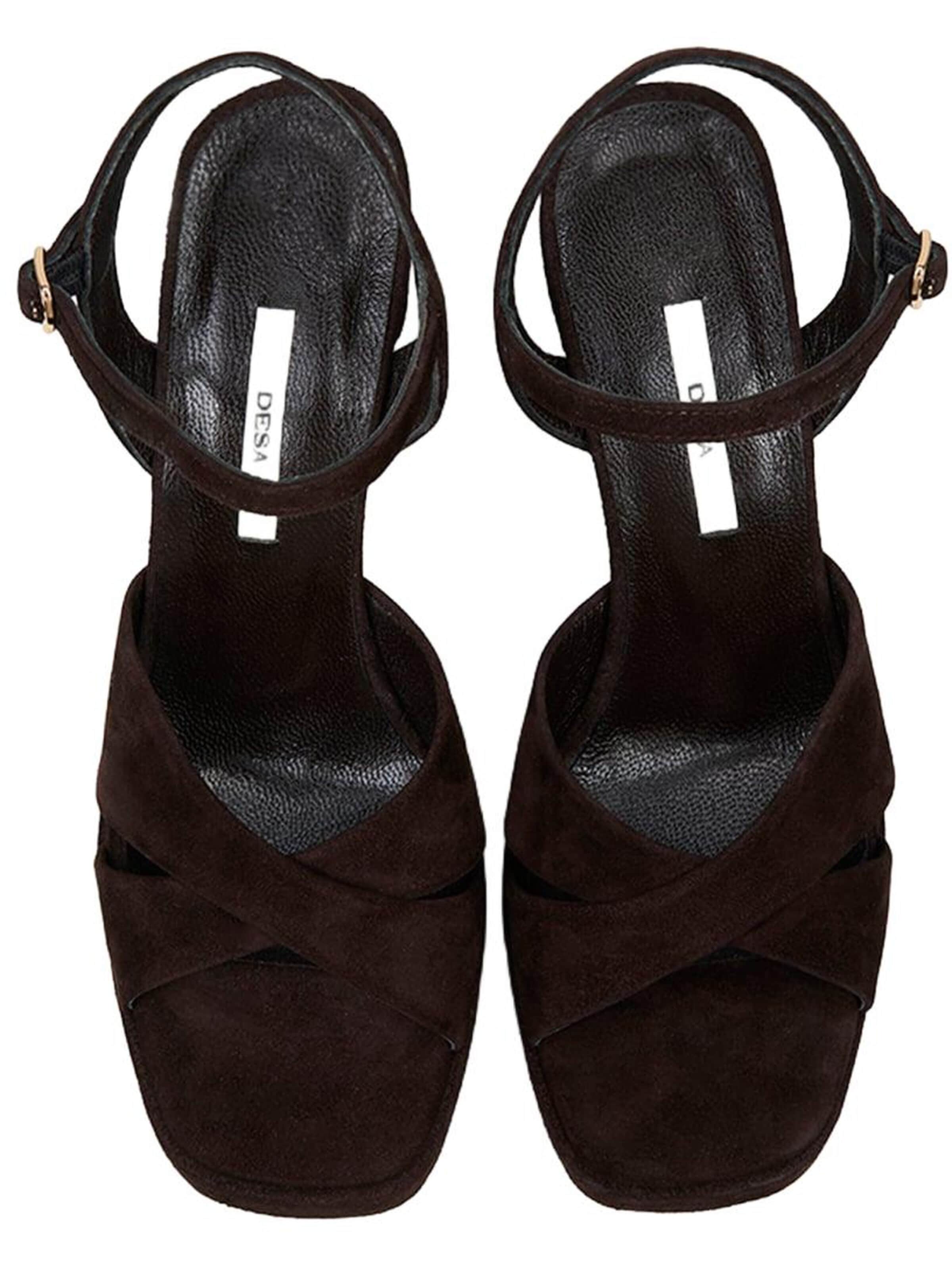 Desa - Sandalias de dedo 'Abendsandalen' en marrón