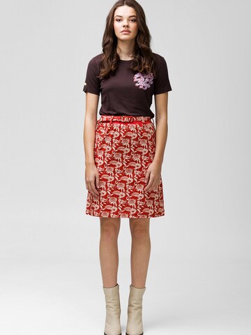 4funkyflavours Skirt 'I Think I Love You' in Red