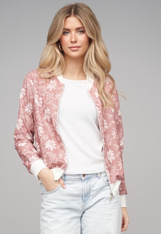 Cloud5ive Between-season jacket in Pink: front
