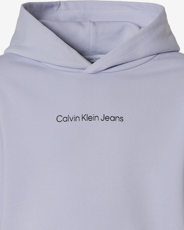 Calvin Klein Jeans Sweatshirt in Purple