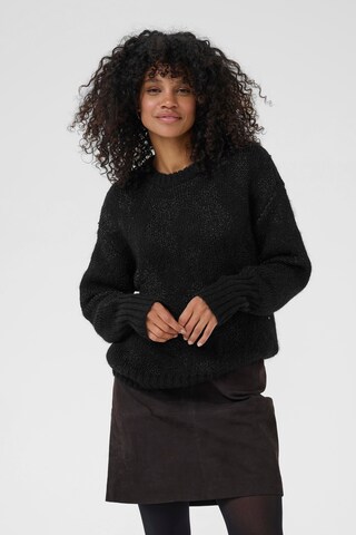 Kaffe - Jersey en negro: frente