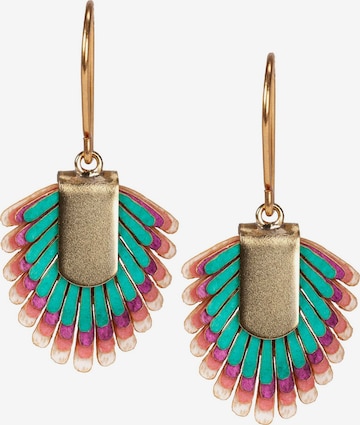 Gretchen Earrings 'Pam Pem S' in Gold: front