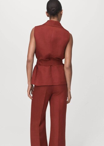 MANGO Vest 'Blanca-W' in Orange