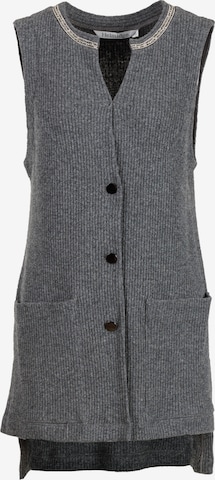 HELMIDGE Vest in Grey: front