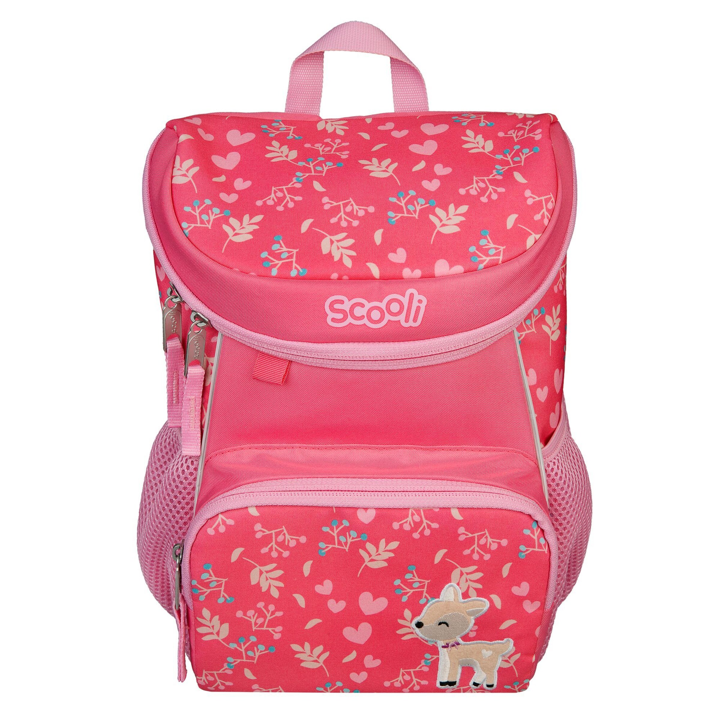 SCOOLI Kindergartenrucksack in Pink: Vorderseite