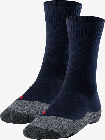 FALKE Athletic Socks in Grey: front