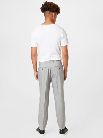 Regular Pantalon à plis BURTON MENSWEAR LONDON en gris