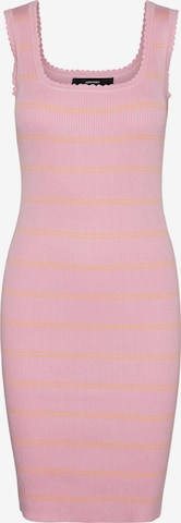 VERO MODA Knitted dress 'JOYCE' in Pink: front