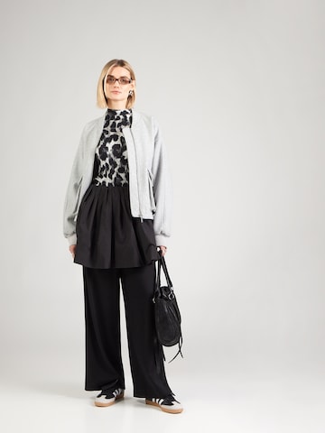 ABOUT YOU Блуза боди 'Selma' в сиво