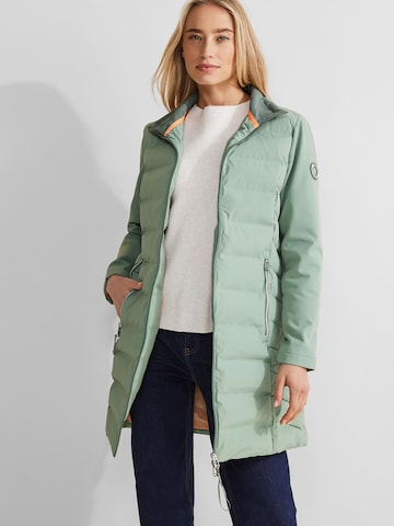 Manteau mi-saison STREET ONE en vert : devant