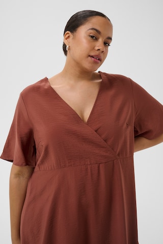 Robe 'KCneela' KAFFE CURVE en marron