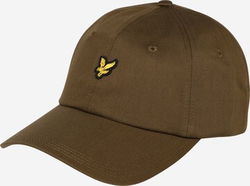 Casquette Lyle & Scott en vert : devant