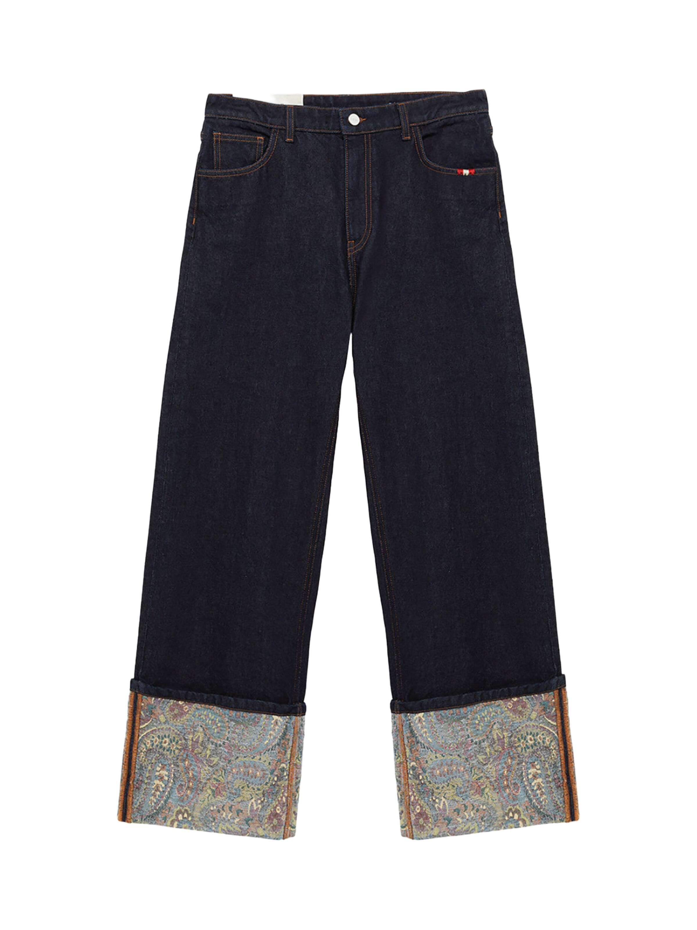 AMISH Loosefit Jeans in Blauw: voorkant