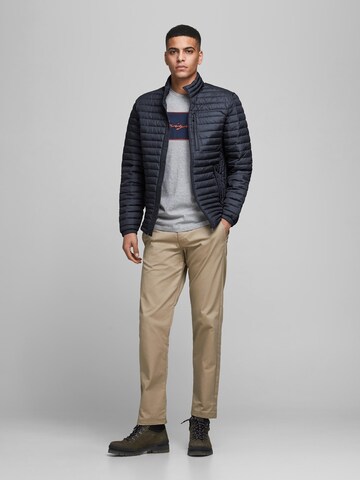 JACK & JONES Prehodna jakna | modra barva