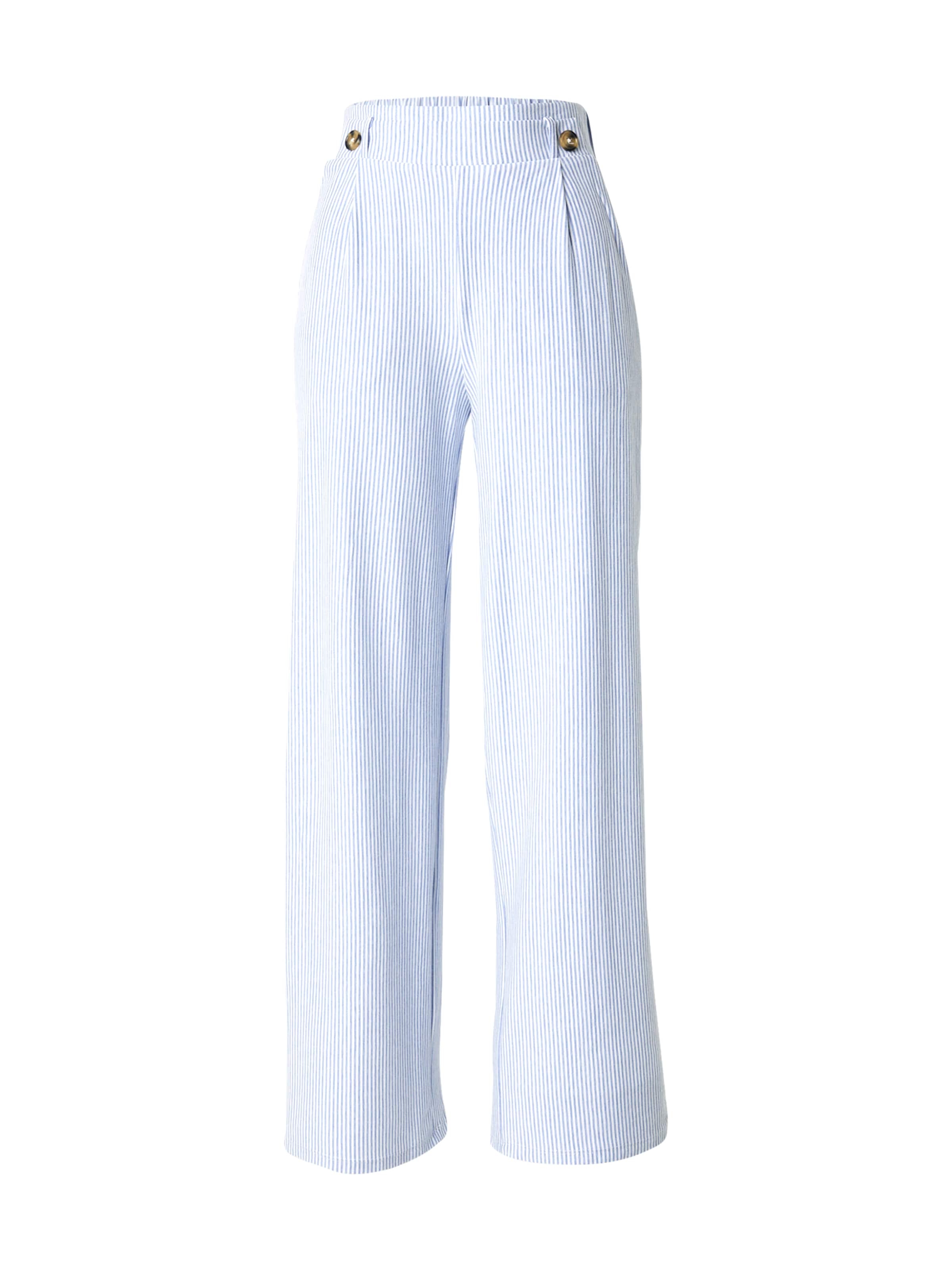Wide Leg Pantalon à pince 'JDYNelli' JDY en blanc : devant