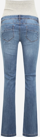 MAMALICIOUS Slimfit Jeansy w kolorze niebieski