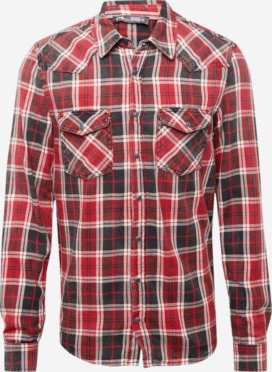 LTB Košeľa 'Rohan' - červená / čierna / biela, Produkt